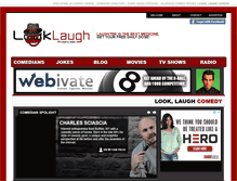 Tablet Screenshot of looklaugh.com